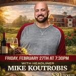 Comedy Night at Brignole Vineyards