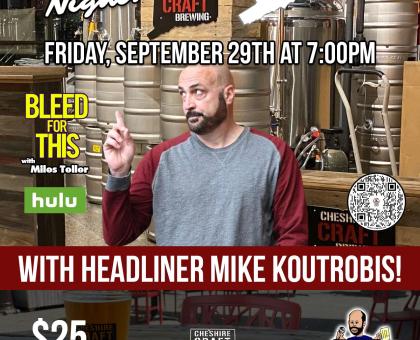 Comedy Night at Cheshire Craft Brewing