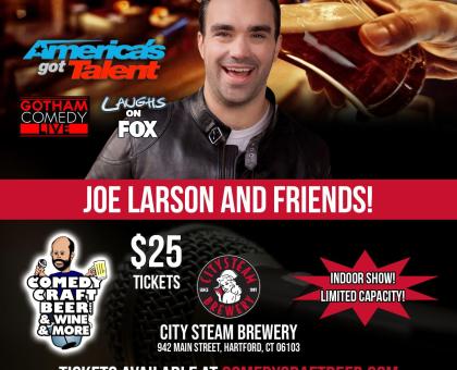 POSTPONED Comedy Night at City Steam