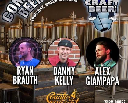 Counter Weight Comedy Craft Beer Night