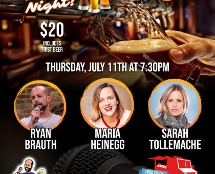 Counter Weight Comedy Craft Beer Night