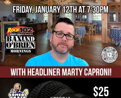 Comedy Night at Crystal Ridge Winery