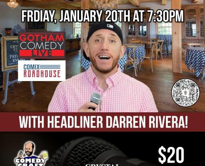 Comedy Night at Crystal Ridge Winery
