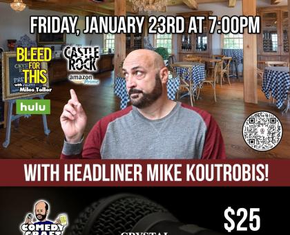 Comedy Night at Crystal Ridge Winery