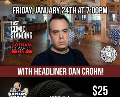 Comedy Night at Crystal Ridge Winery