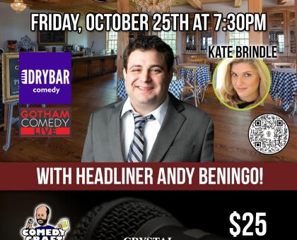 Comedy Night at Crystal Ridge Winery
