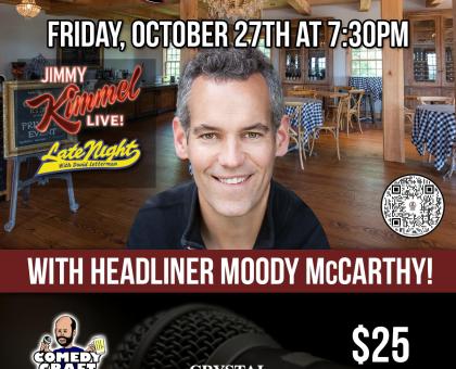 Comedy Night at Crystal Ridge Winery