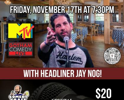 Comedy Night at Crystal Ridge Winery