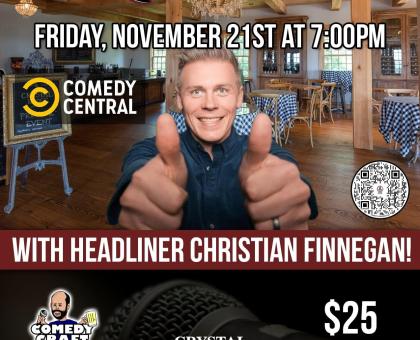 Comedy Night at Crystal Ridge Winery