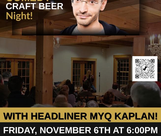 Comedy Night at Crystal Ridge Winery