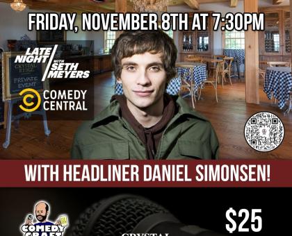 Comedy Night at Crystal Ridge Winery