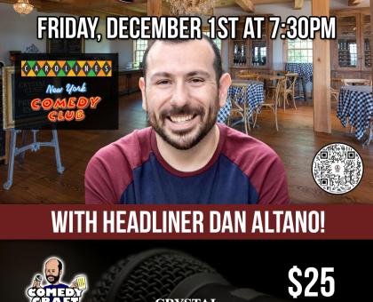 Comedy Night at Crystal Ridge Winery