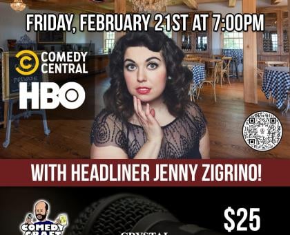 Comedy Night at Crystal Ridge Winery