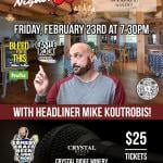 Comedy Night at Crystal Ridge Winery