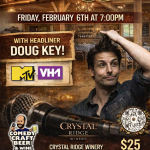 Comedy Night at Crystal Ridge Winery