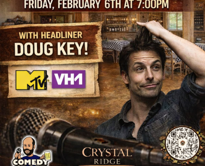 Comedy Night at Crystal Ridge Winery