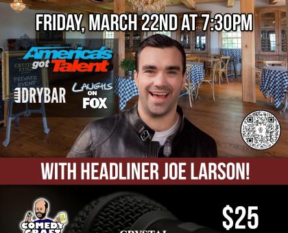 Comedy Night at Crystal Ridge Winery