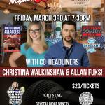 Comedy Night at Crystal Ridge Winery