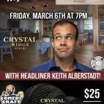 Comedy Night at Crystal Ridge Winery