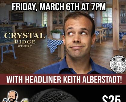 Comedy Night at Crystal Ridge Winery