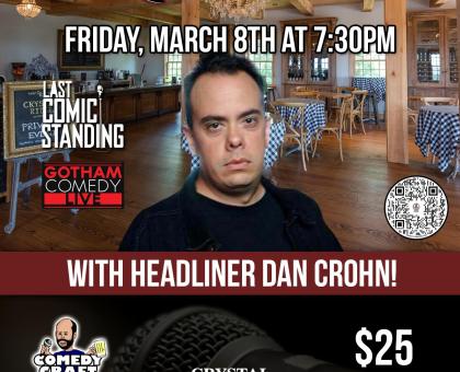 Comedy Night at Crystal Ridge Winery