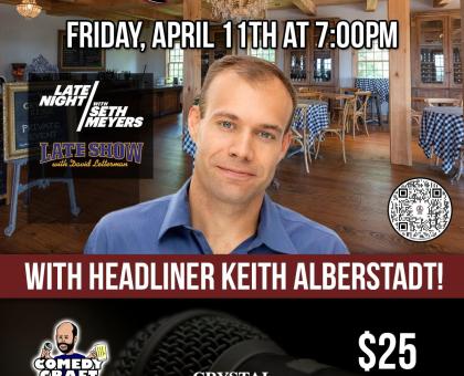 Comedy Night at Crystal Ridge Winery