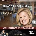 Comedy Night at Crystal Ridge Winery