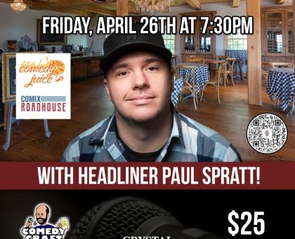 Comedy Night at Crystal Ridge Winery