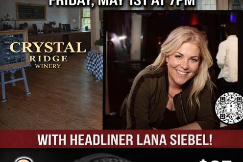 Comedy Night at Crystal Ridge Winery