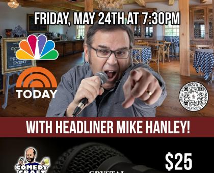 Comedy Night at Crystal Ridge Winery
