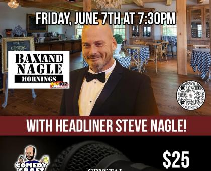Comedy Night at Crystal Ridge Winery