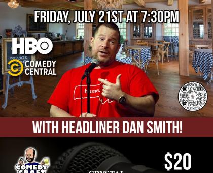 Comedy Night at Crystal Ridge Winery