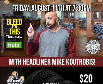 Comedy Night at Crystal Ridge Winery