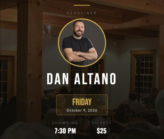 Comedy Night at Crystal Ridge Winery