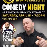 Comedy Night at Eli Cannon's Brewing Collective (ECBC)