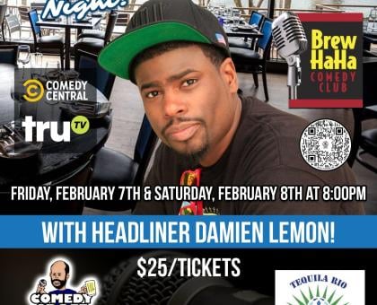 Comedy Night at Brew Ha Ha at River