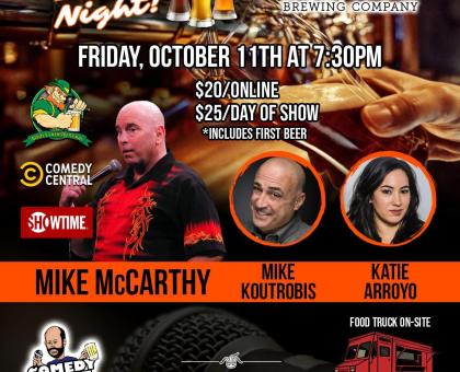 Foolproof Comedy Craft Beer Night