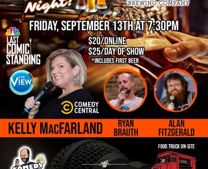 Foolproof Comedy Craft Beer Night