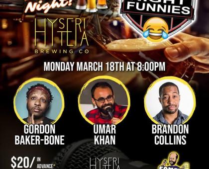 Hysteria Comedy Night