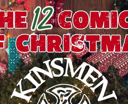 12 Comics of Christmas at Kinsmen