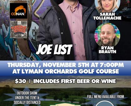 Joe List at Lyman Orchards