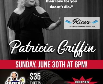 Psychic Medium Patricia Griffin at Brew Ha Ha at River