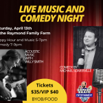 Comedy Night at Raymond Family Farm