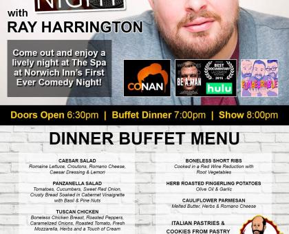 Comedy Night at The Spa at Norwich Inn