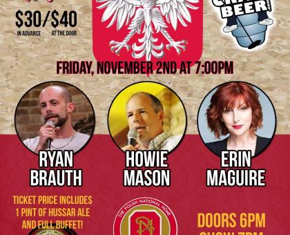 Hartford PNH Comedy Craft Beer Night