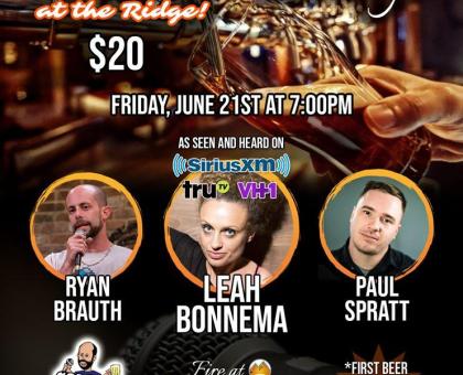 Comedy Fire at the Ridge