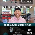 Comedy Night at Priam Vineyards
