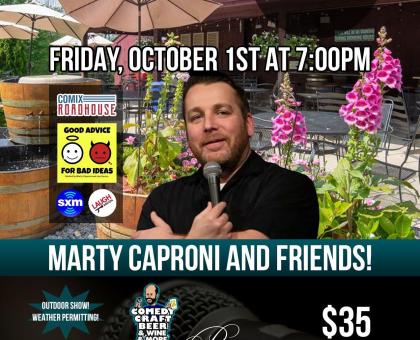 Comedy Night at Priam Vineyards
