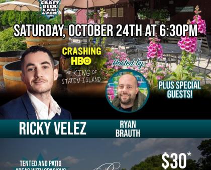 Ricky Velez at Priam Vineyards