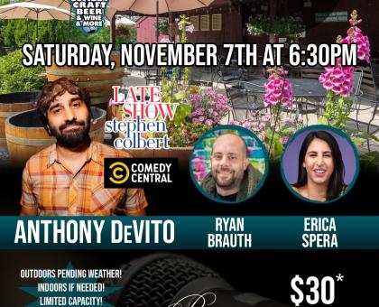 Anthony DeVito at Priam Vineyards